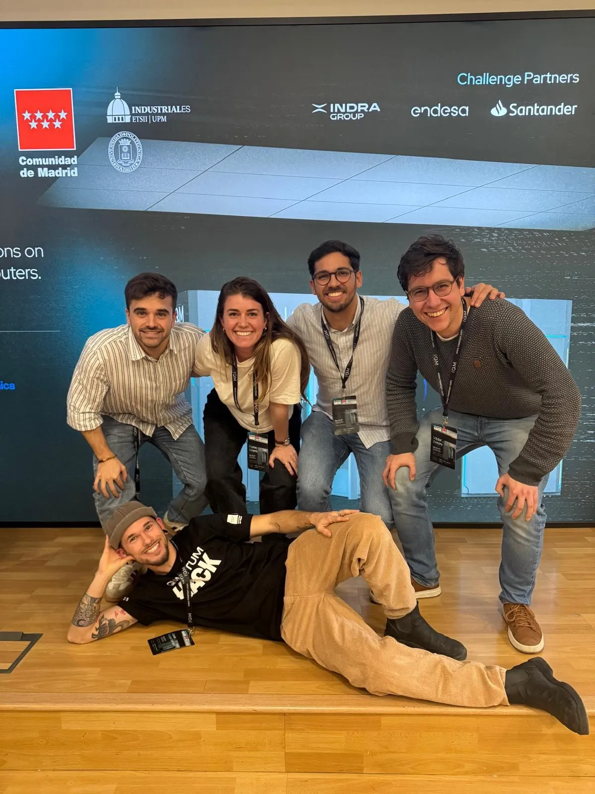 Nuestro equipo en el Quantum Hack