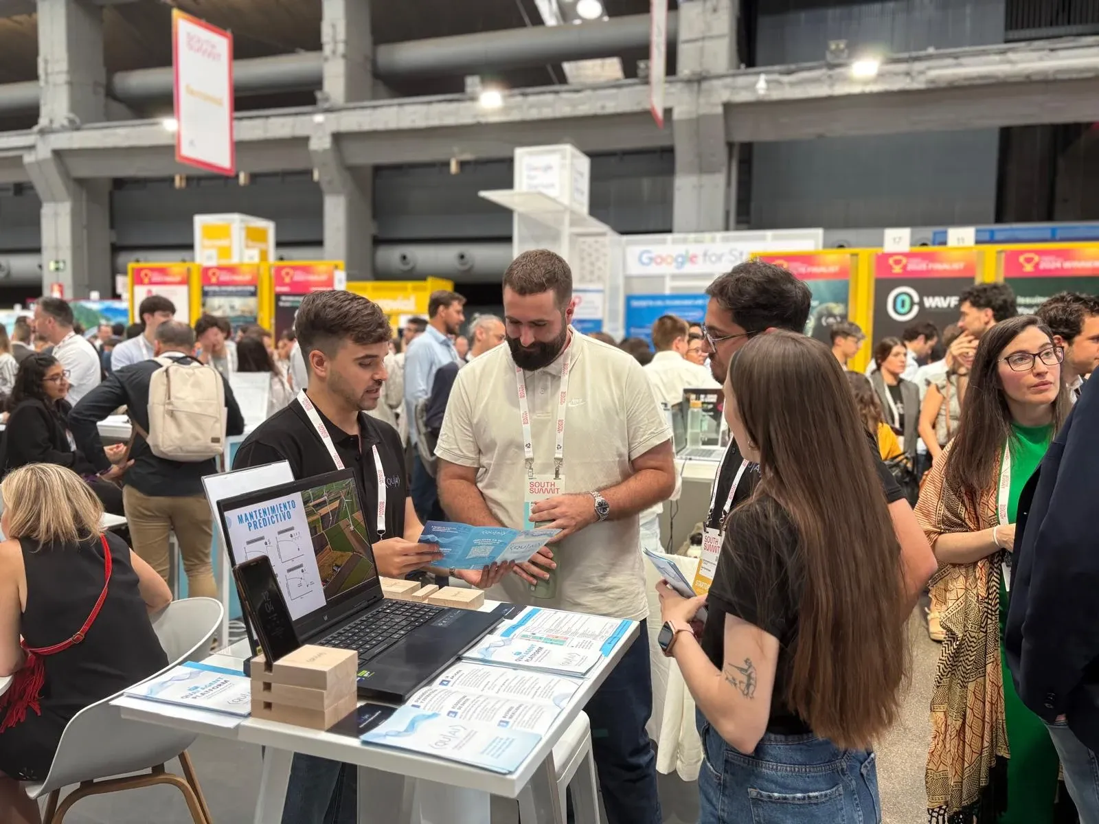 Enseñando mantenimiento predictivo en South Summit
